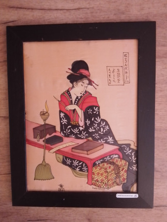 geisha a l'ecriture